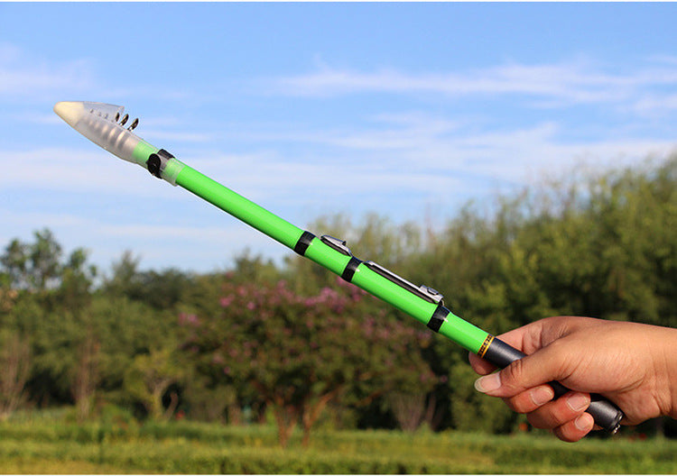 Caña Telescópica de Cola Blanda para pesca en roca pequeña