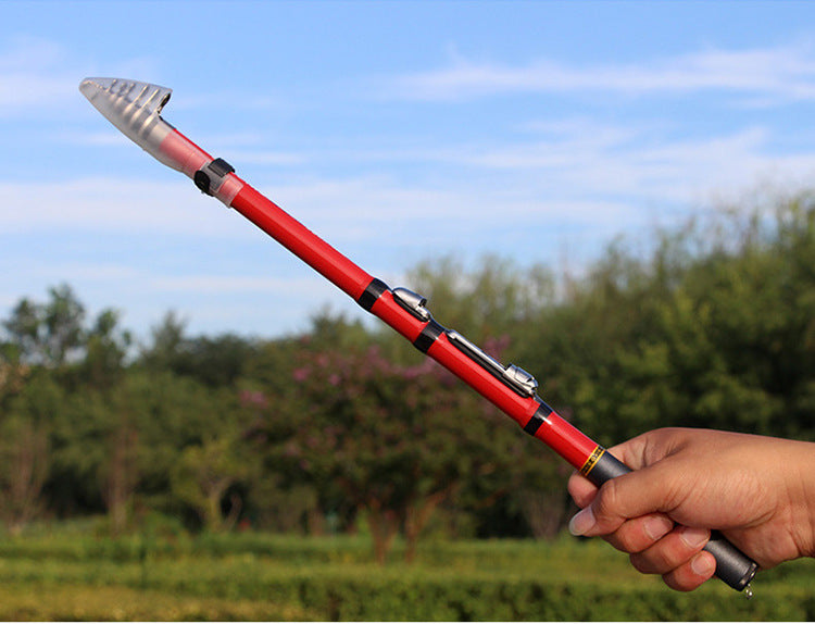 Caña Telescópica de Cola Blanda para pesca en roca pequeña