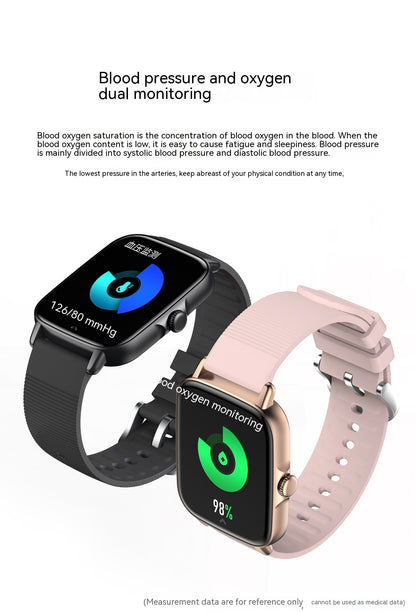 Smart Watch Bluetooth Frecuencia Cardíaca Presión Arterial Oxímetro Paso