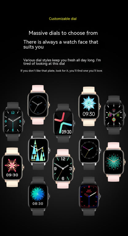 Smart Watch Bluetooth Frecuencia Cardíaca Presión Arterial Oxímetro Paso