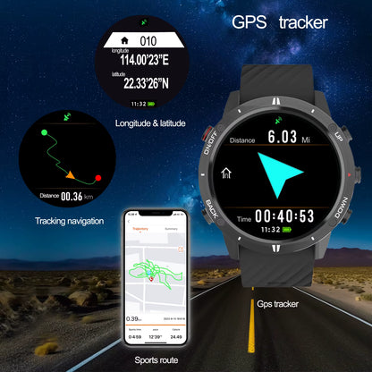 Smart Watch con Posicionamiento GPS y Pulsera Deportiva Bluetooth