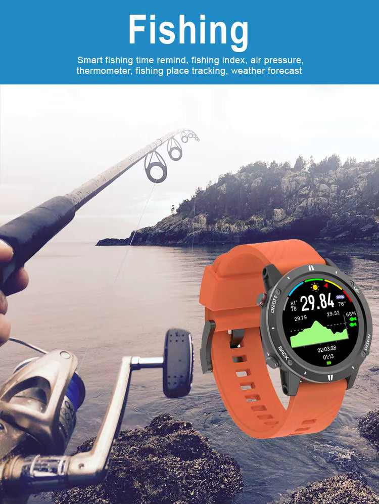 Smart Watch con Posicionamiento GPS y Pulsera Deportiva Bluetooth