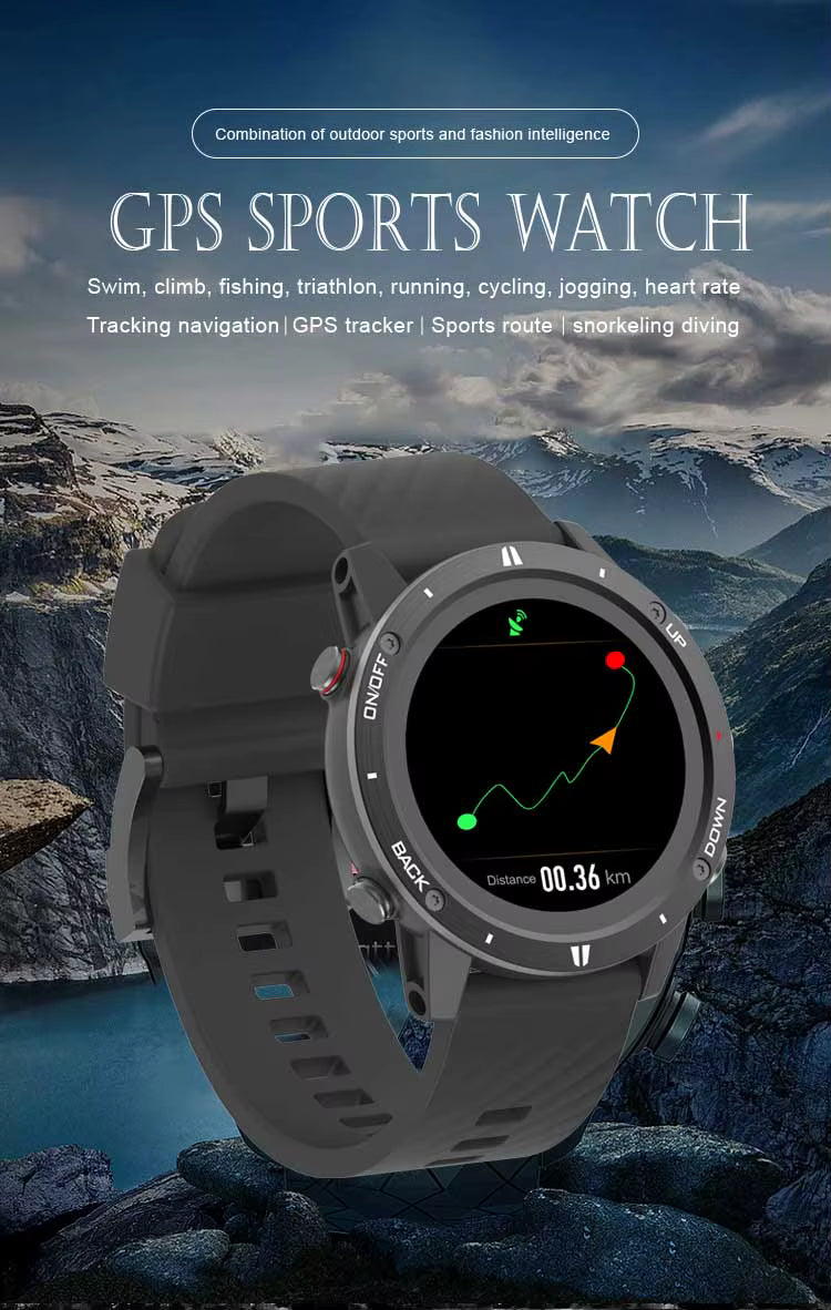 Smart Watch con Posicionamiento GPS y Pulsera Deportiva Bluetooth