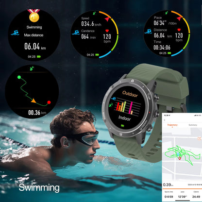 Smart Watch con Posicionamiento GPS y Pulsera Deportiva Bluetooth