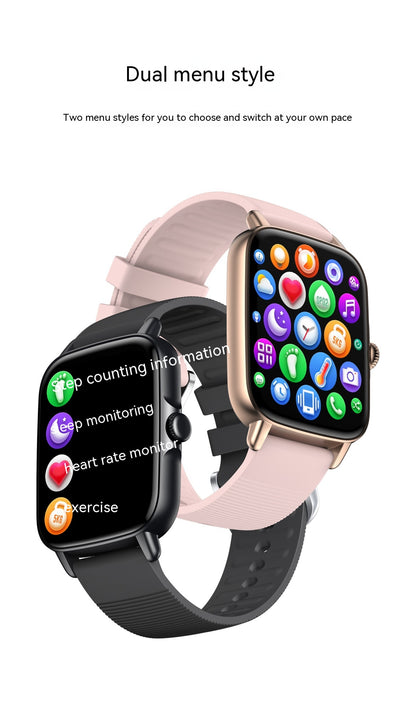 Smart Watch Bluetooth Frecuencia Cardíaca Presión Arterial Oxímetro Paso